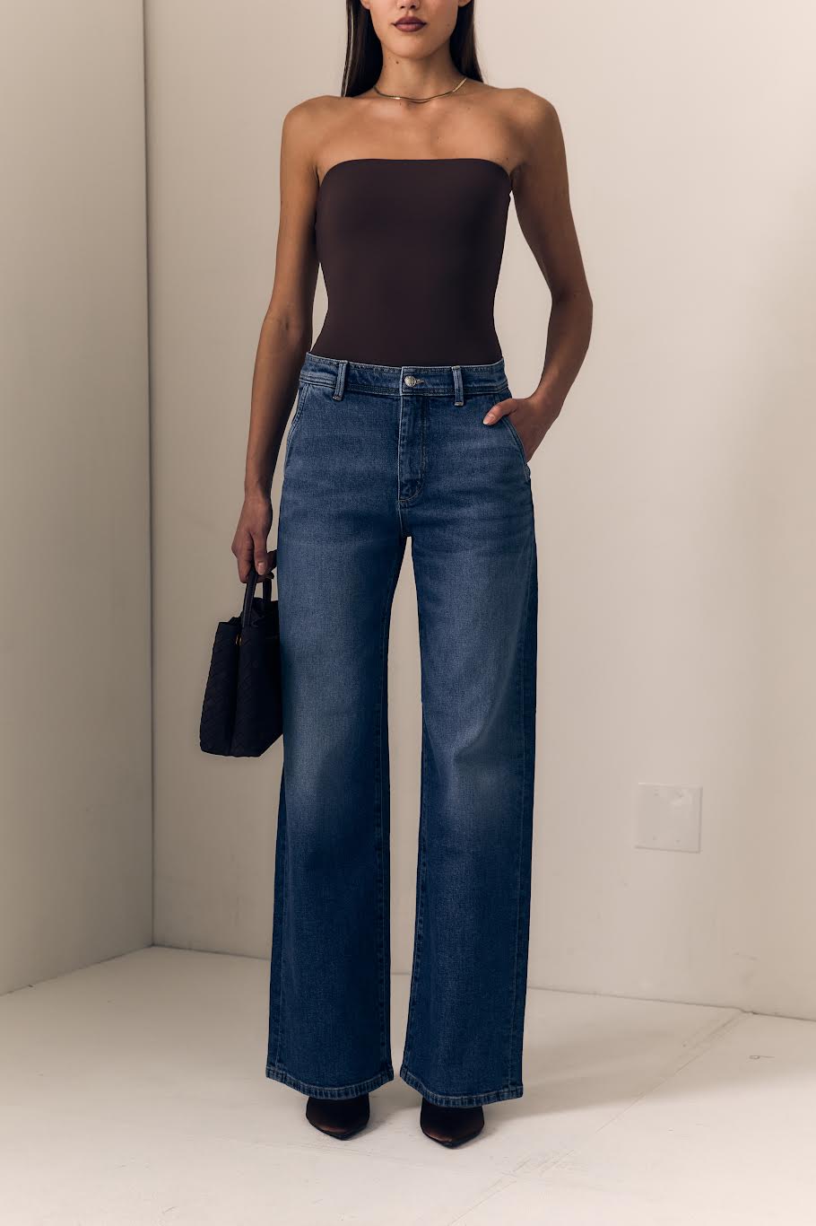 Column Trouser in Mirage