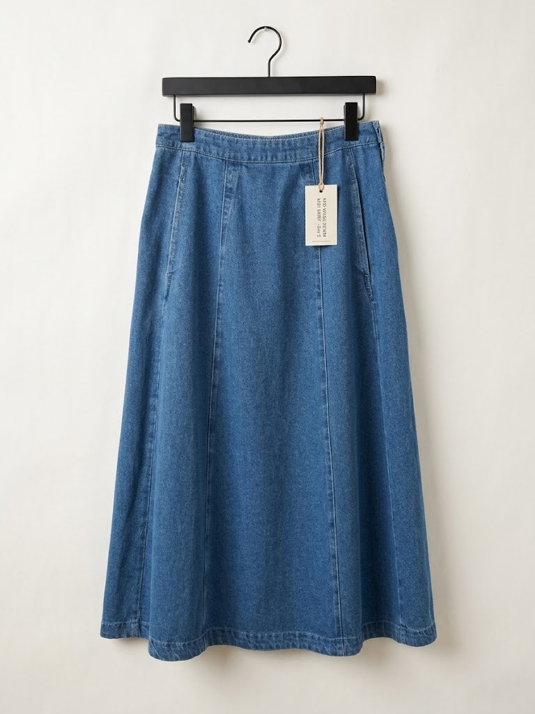 A-Line Denim Skirt
