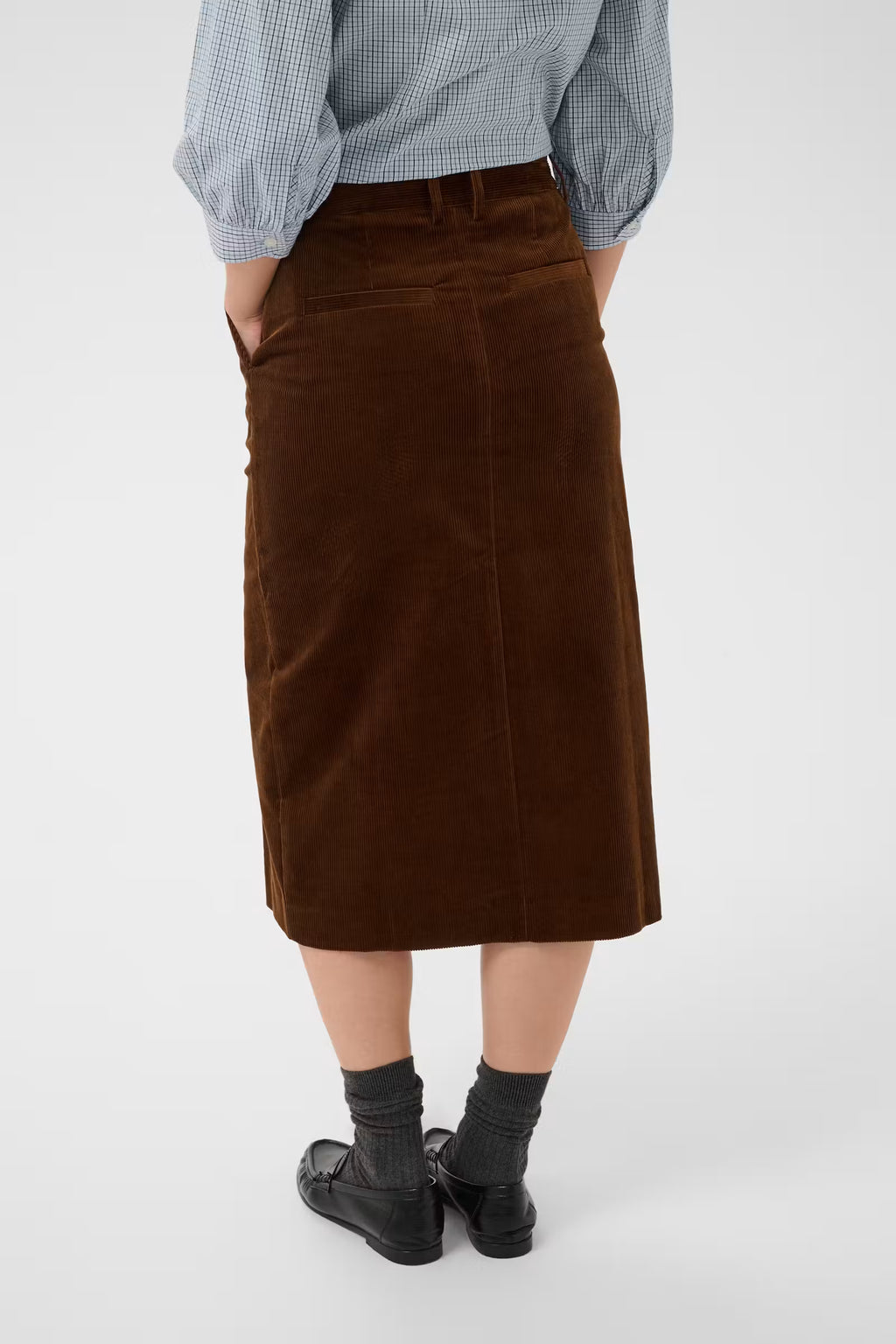 Sofija Stretch Corduroy Skirt