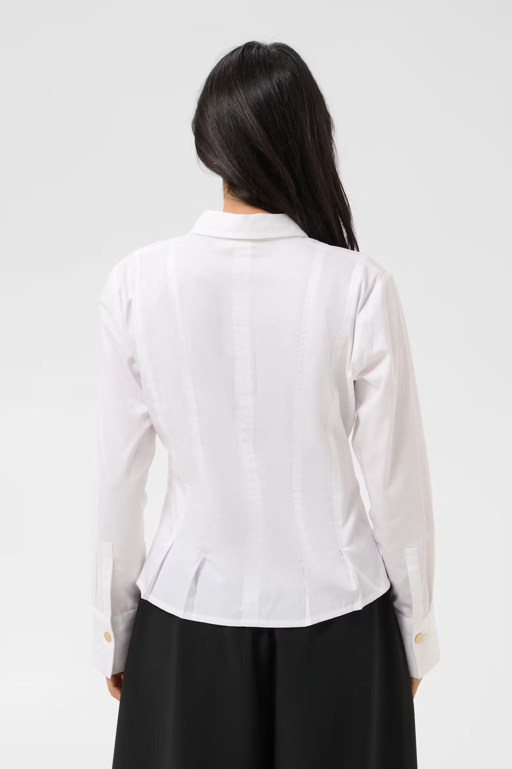 Destinee Fitted Pintuck Shirt