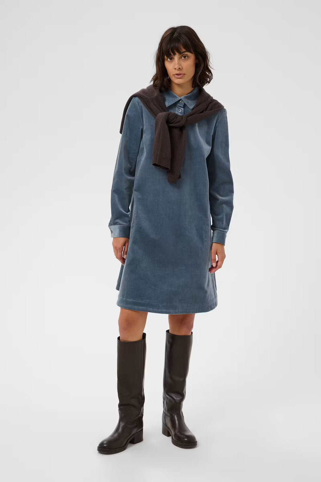 Corintha Stretch Corduroy Dress