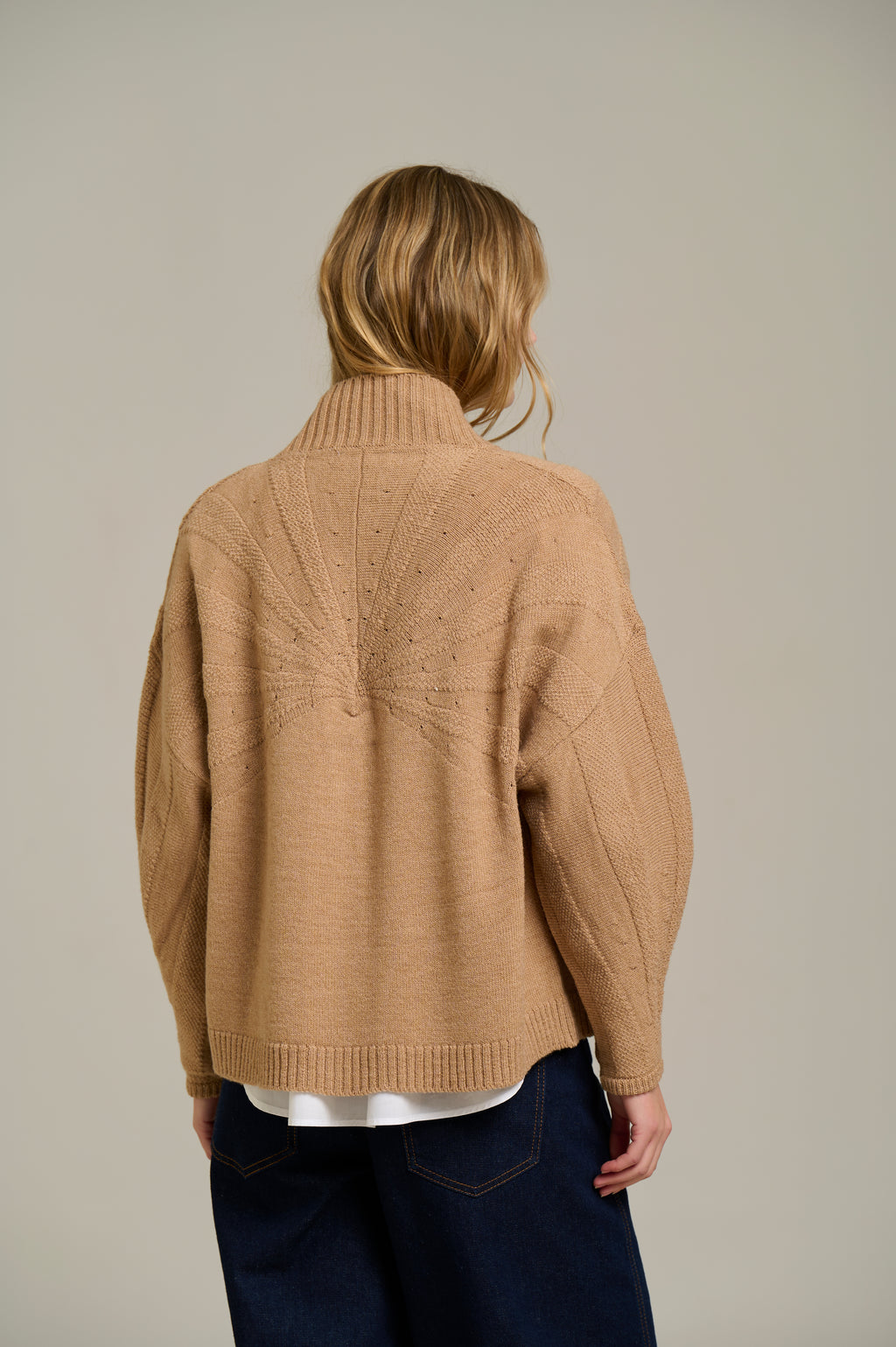 Handknit Sunburst Jacket