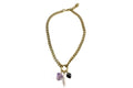 Brazilian Amethyst and Pearl Necklace