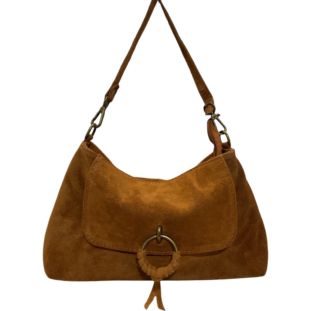 Bialina Suede Bag - Camel