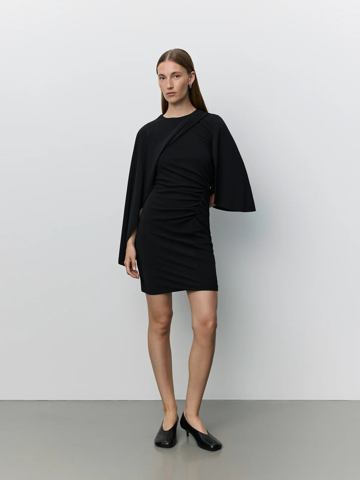 Cape Mini Dress