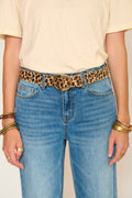 Leopard Print Belt