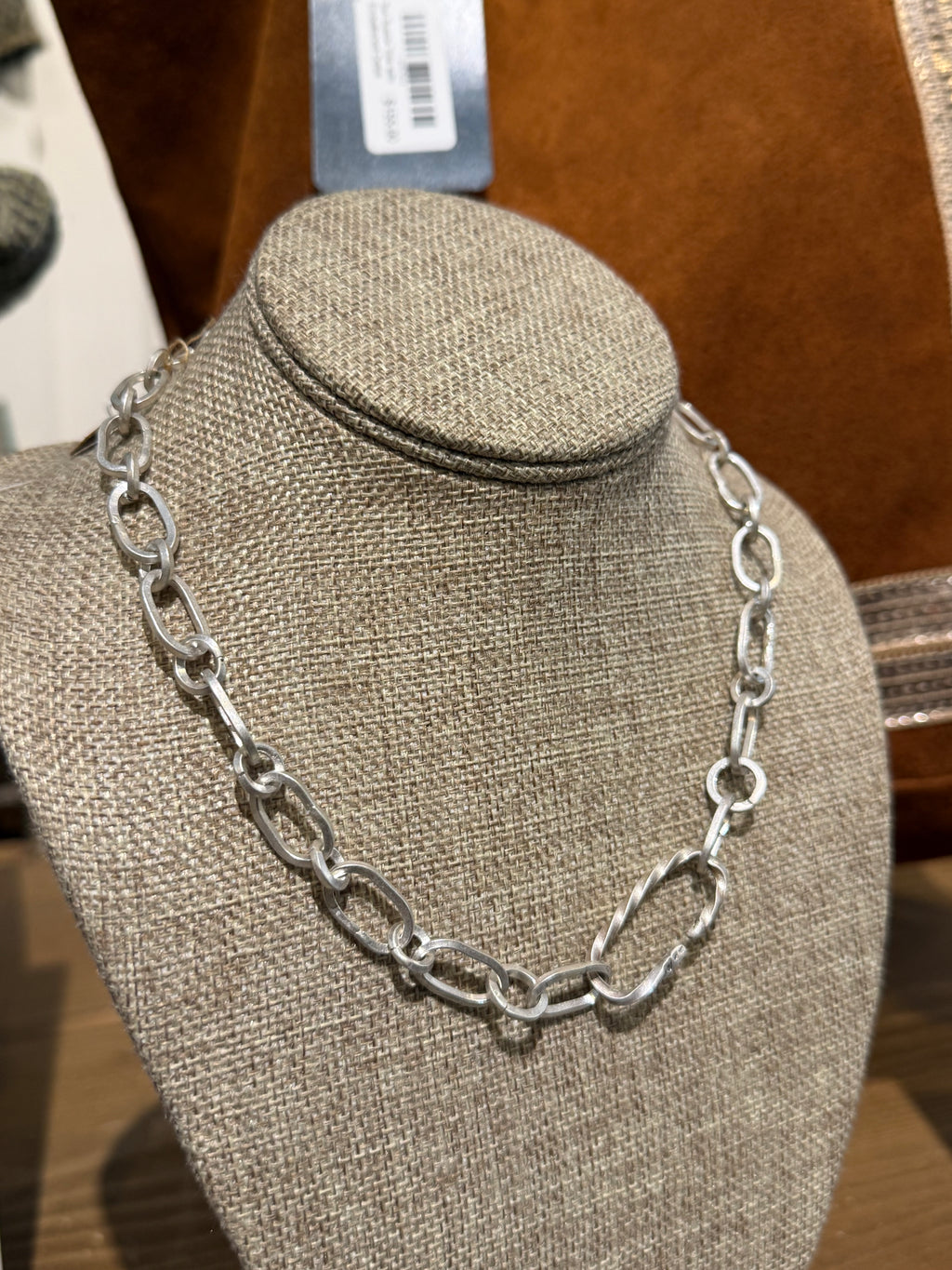 Silver Chain Necklace - Handmade