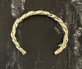 Matte and Frosted Twist Cuff