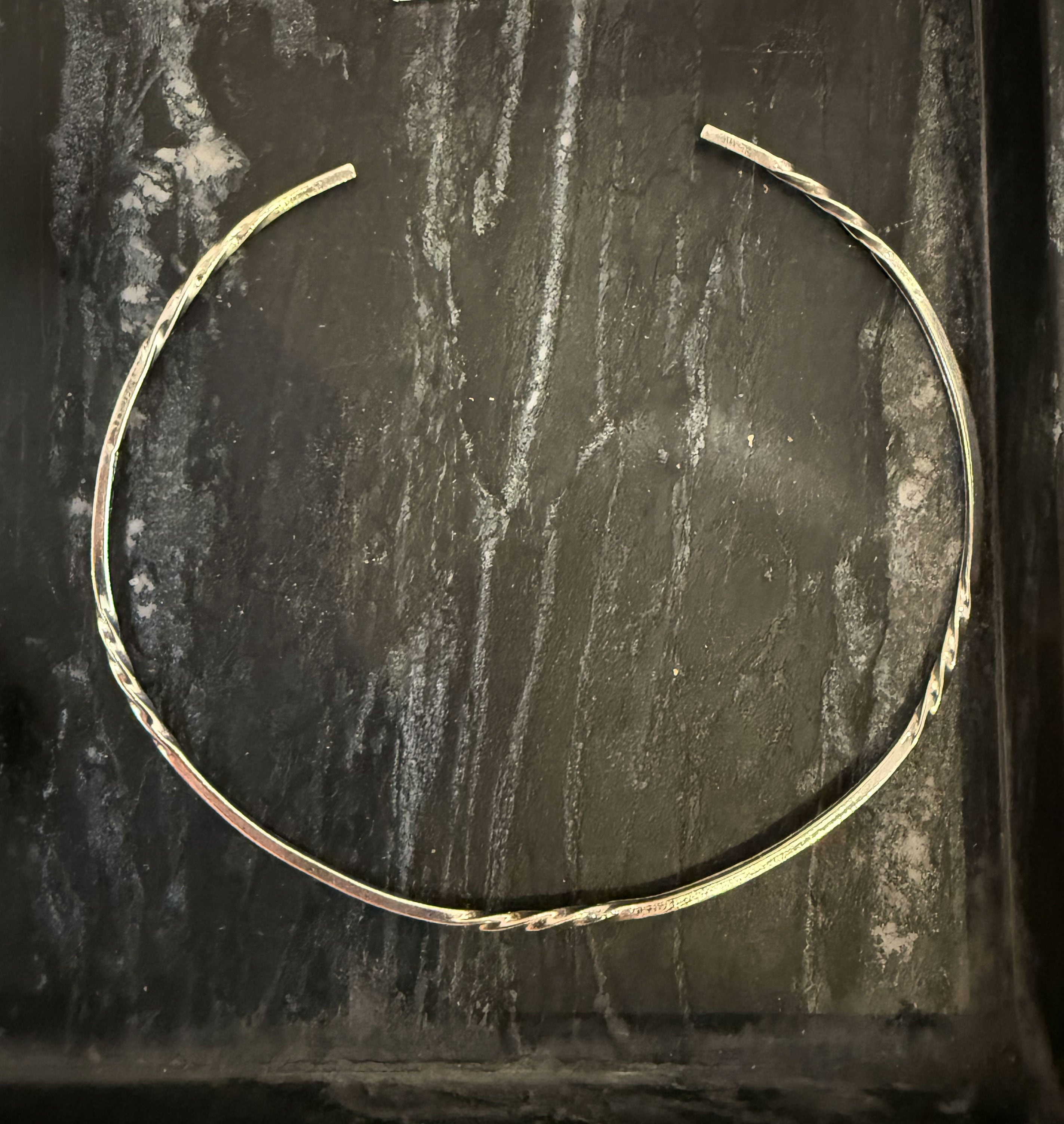 Sterling Twisted Choker