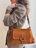 Bialina Suede Bag - Camel