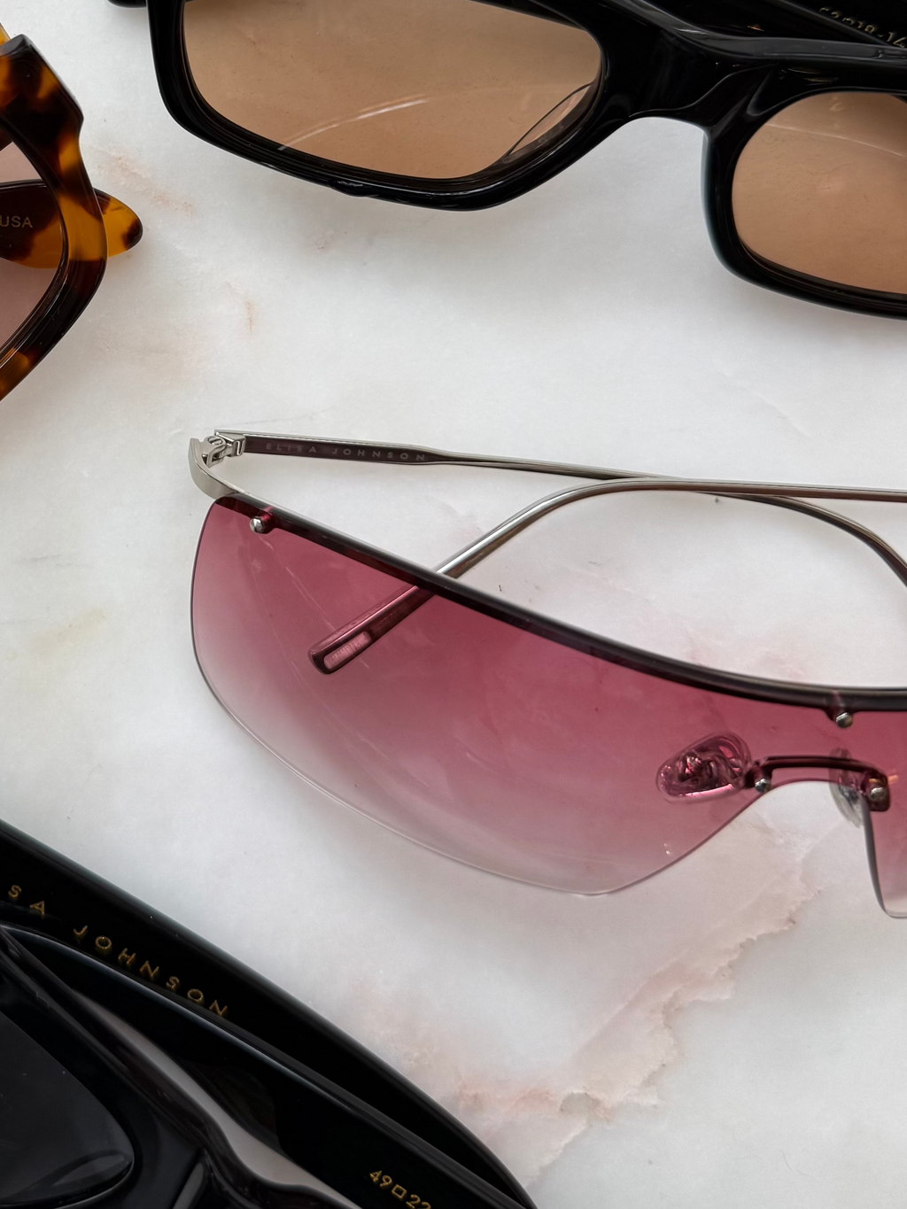 Elisa Johnson Vito with Pink Gradient Lens