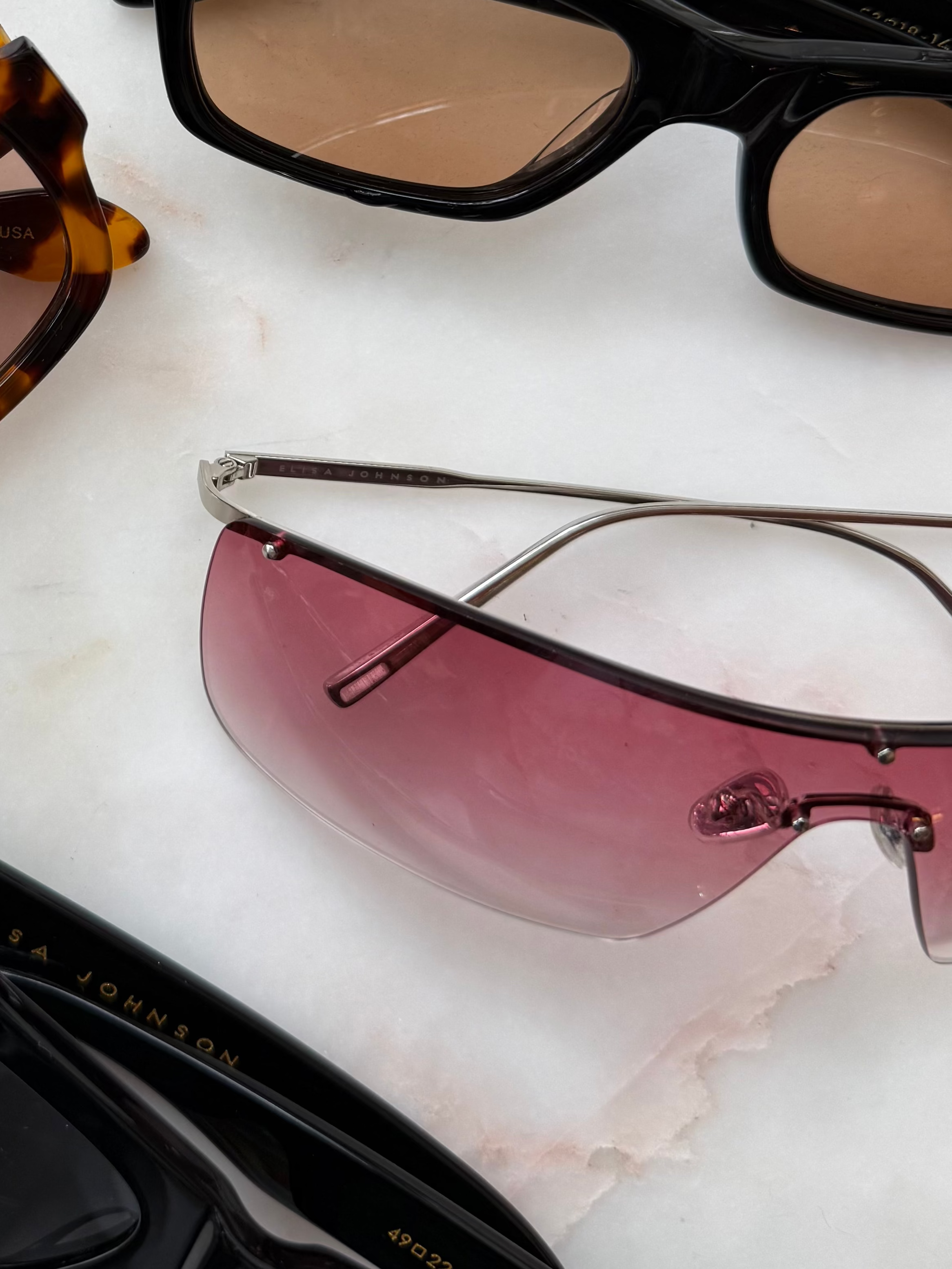 Elisa Johnson Vito with Pink Gradient Lens