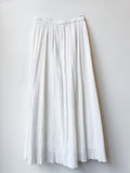 long white skirt, white maxi skirt, natural material maxi skirt, long white skirts, minimalistic white skirts 