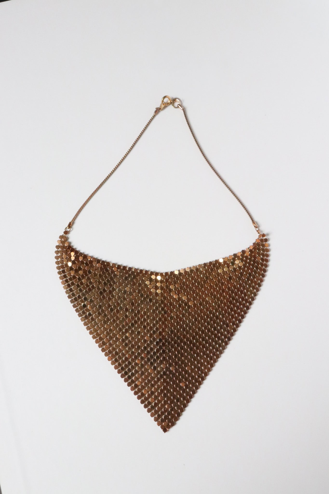 Vintage Bib Mesh Necklace