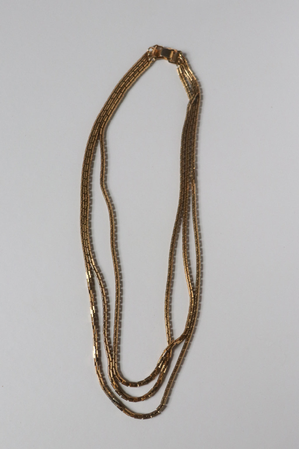 Vintage Triple Chain necklace