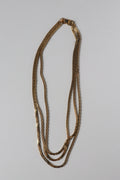 Vintage Triple Chain necklace