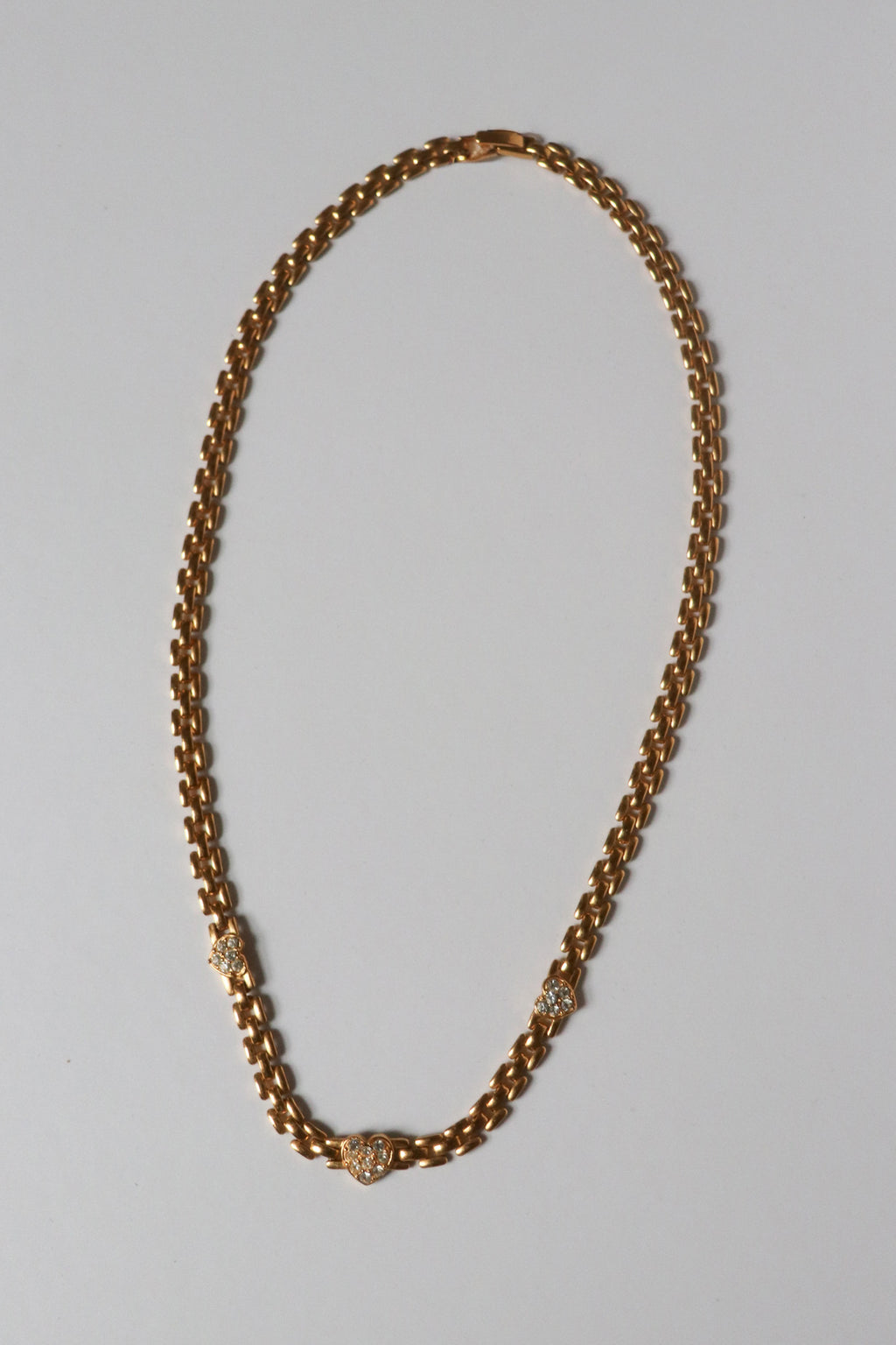 Vintage 3 Heart Necklace