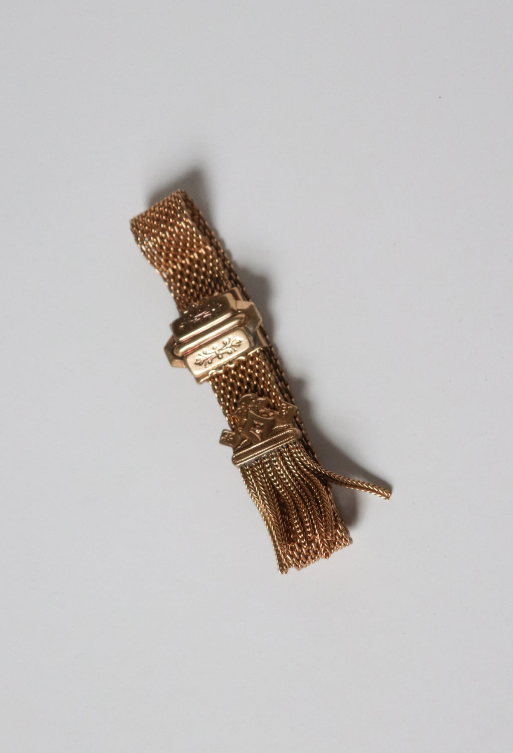 Vintage Adjustable Mesh Bracelet Slide