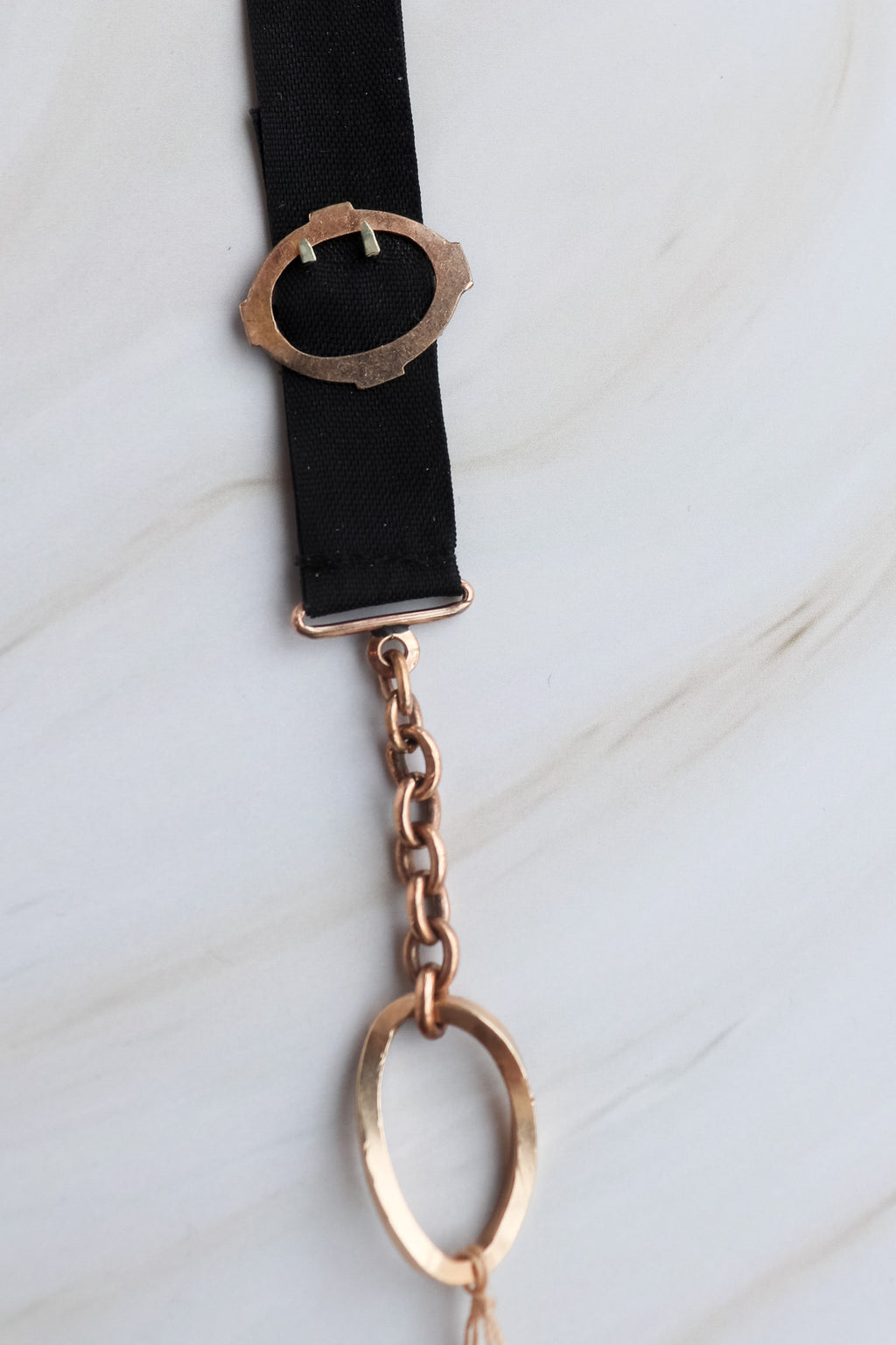 Late 19th C Ribbon Fob Vintage Bracelet