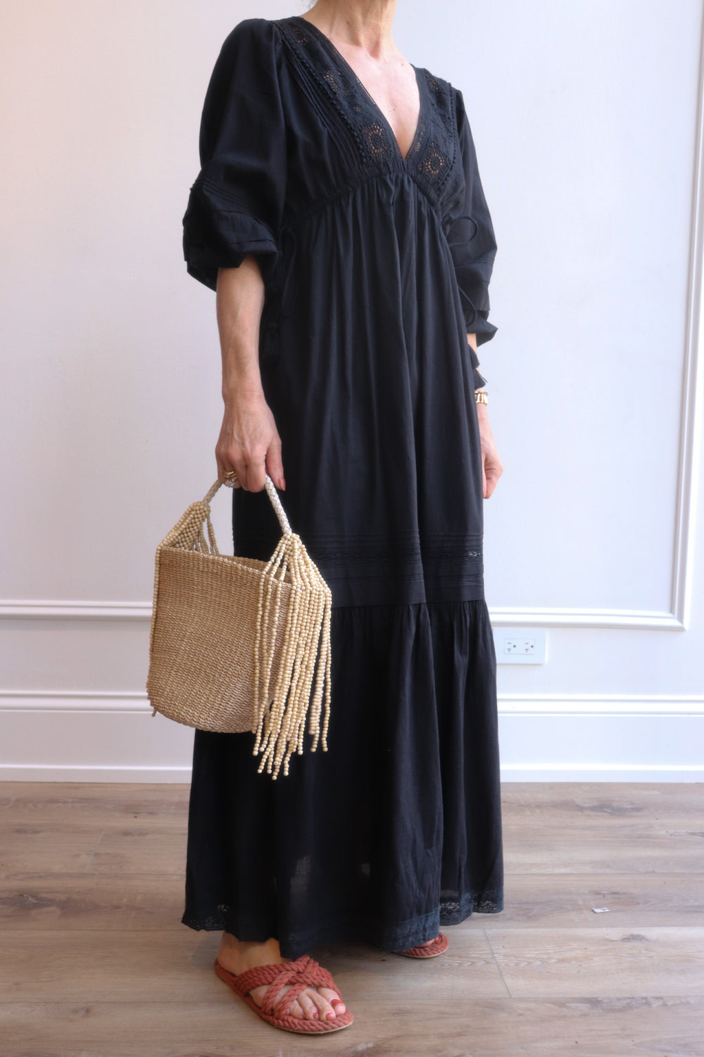 Bali Cotton Voile Maxi Dress