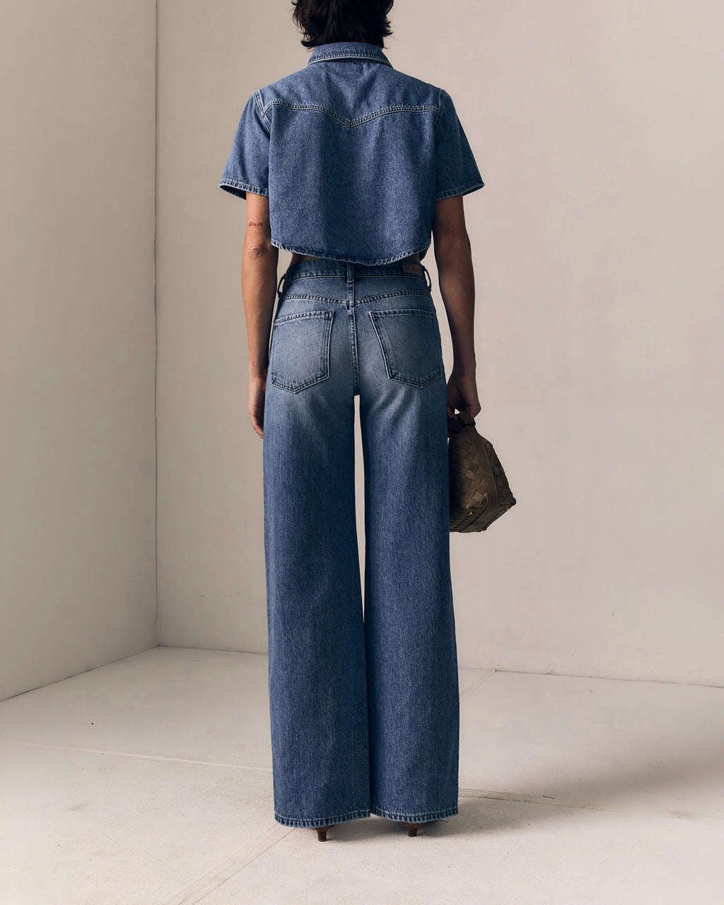 Studded Alexa Full Length Jean