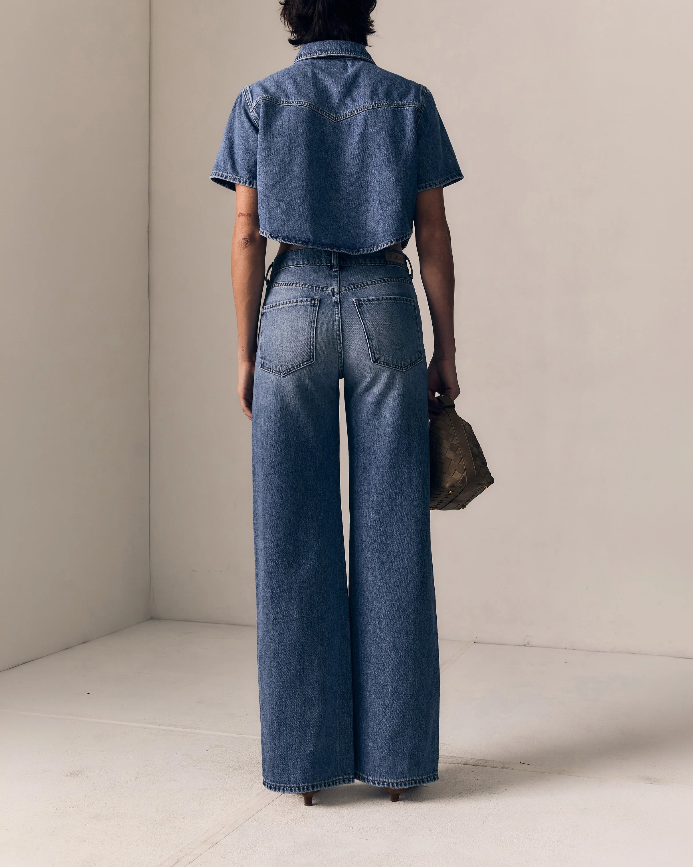 Studded Alexa Full Length Jean
