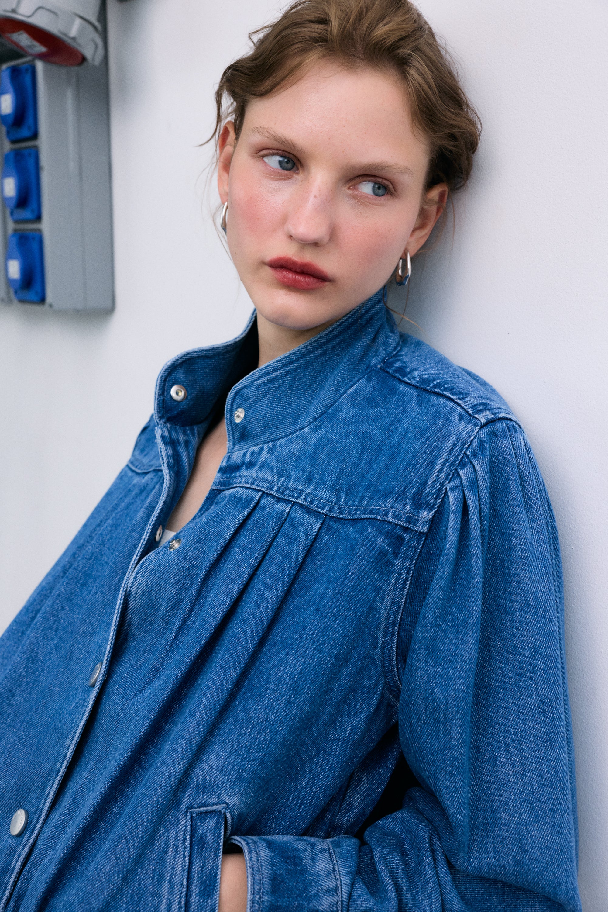 Denim Bomber Jacket