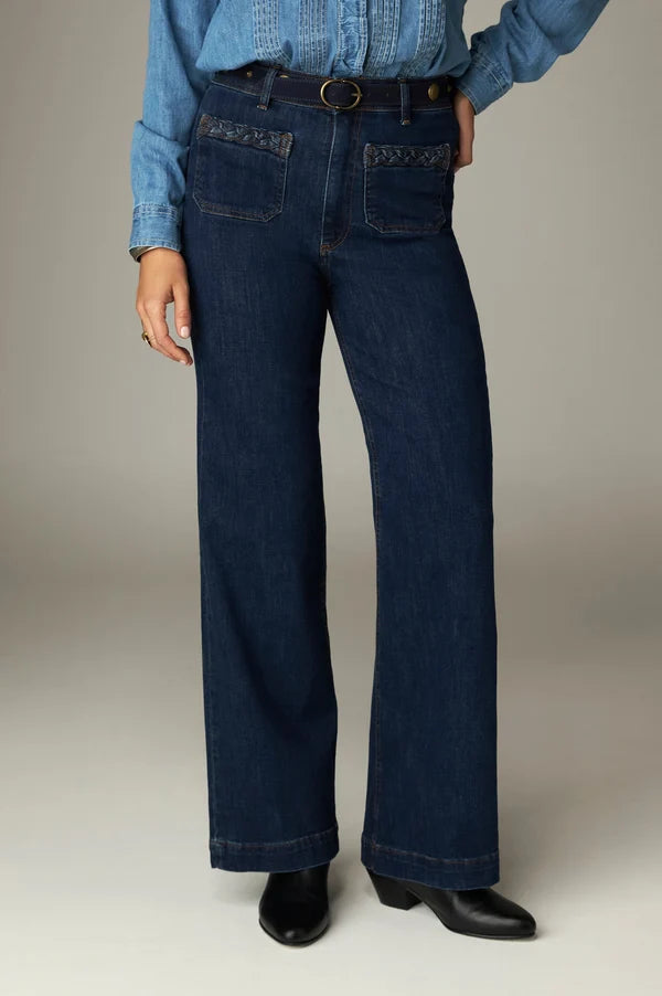 Wille Dark Denim Braided Pocket