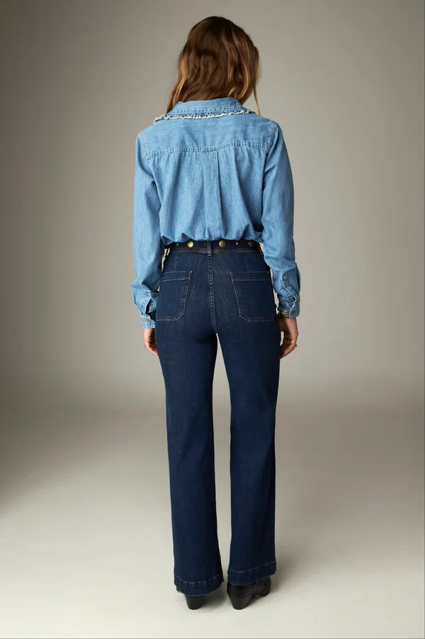 Wille Dark Denim Braided Pocket
