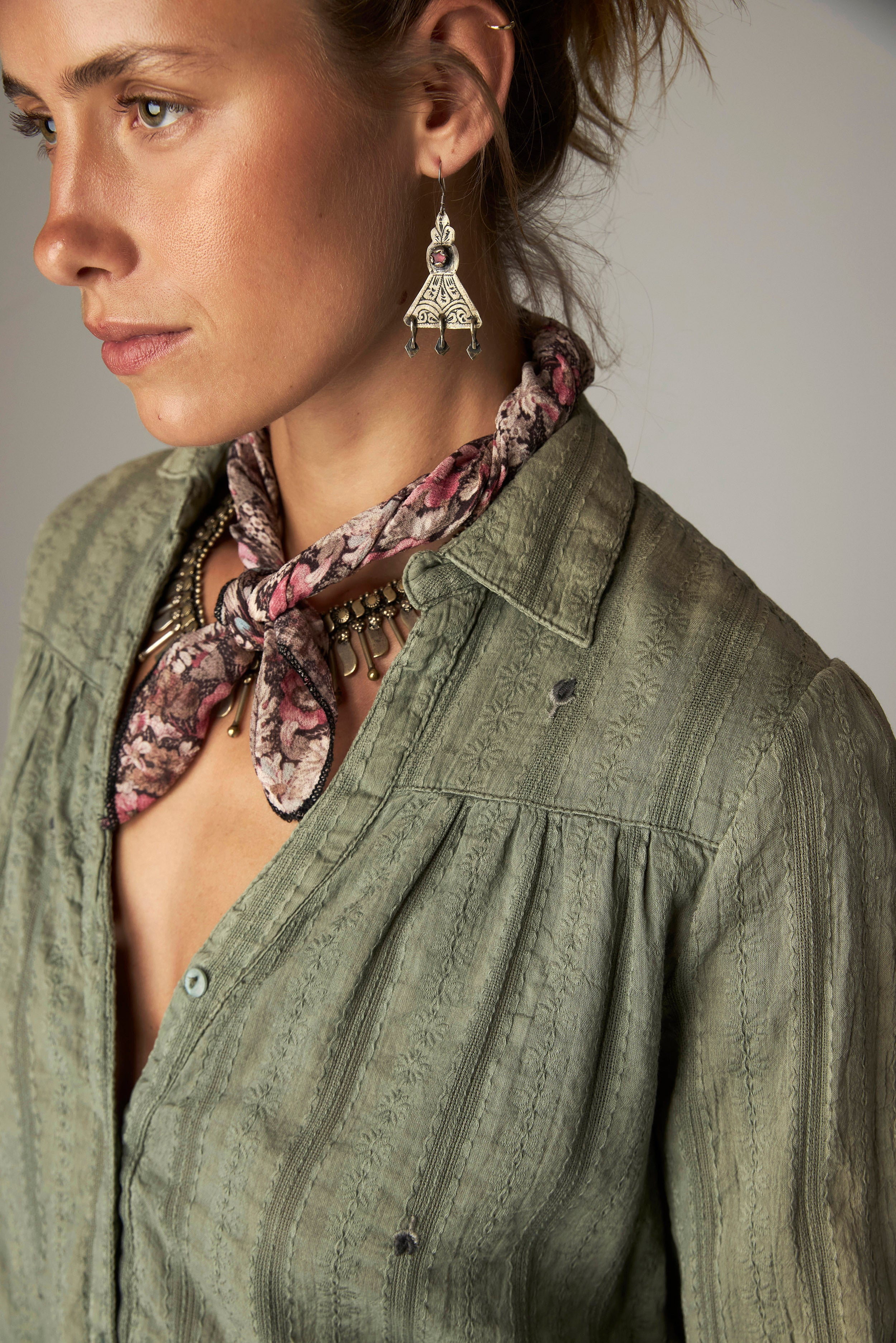 Milonga Floral Scarf