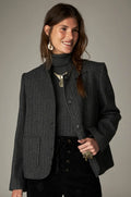 Striped Wool Jacket