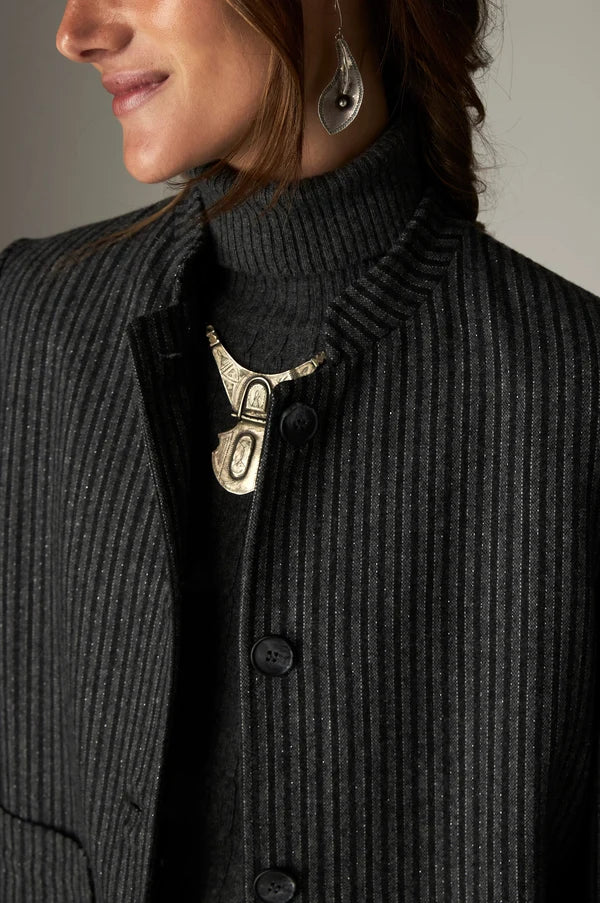 Striped Wool Jacket