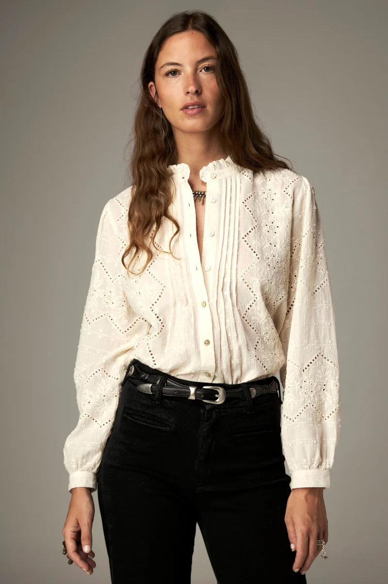 Renata Chantilly Blouse