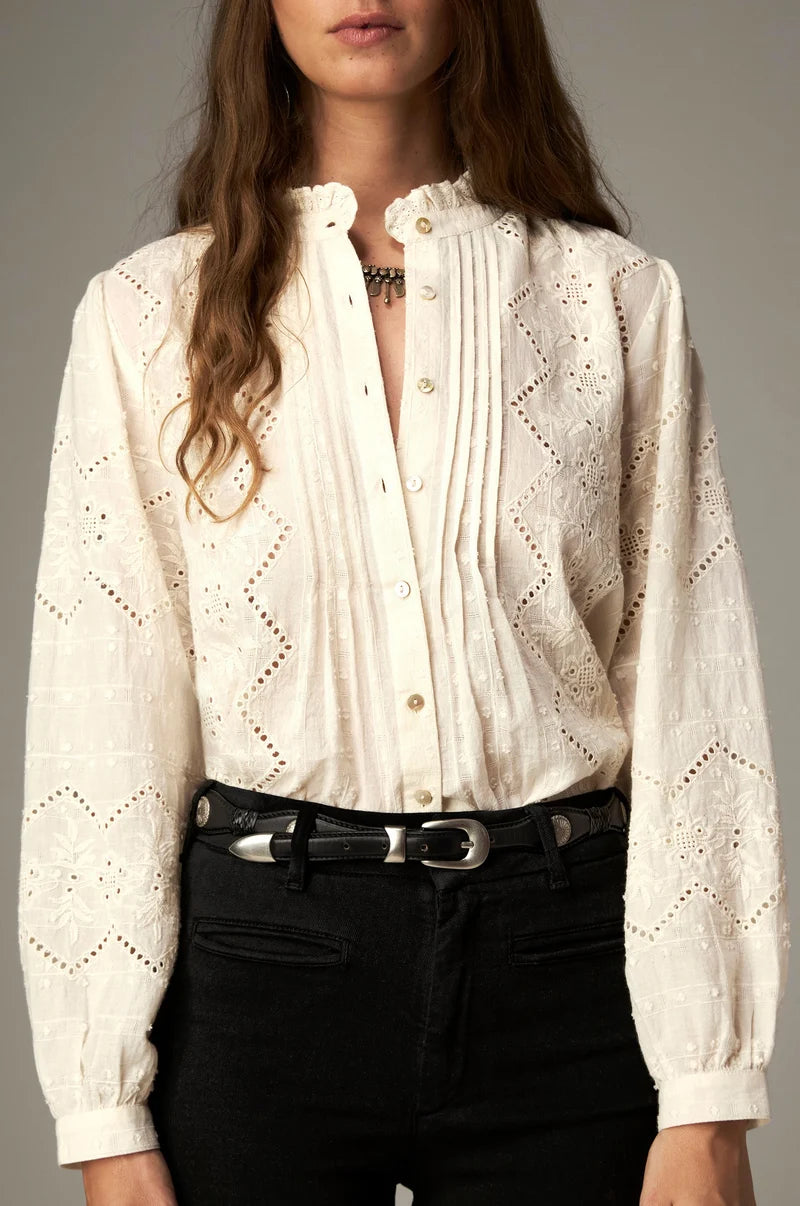Renata Chantilly Blouse