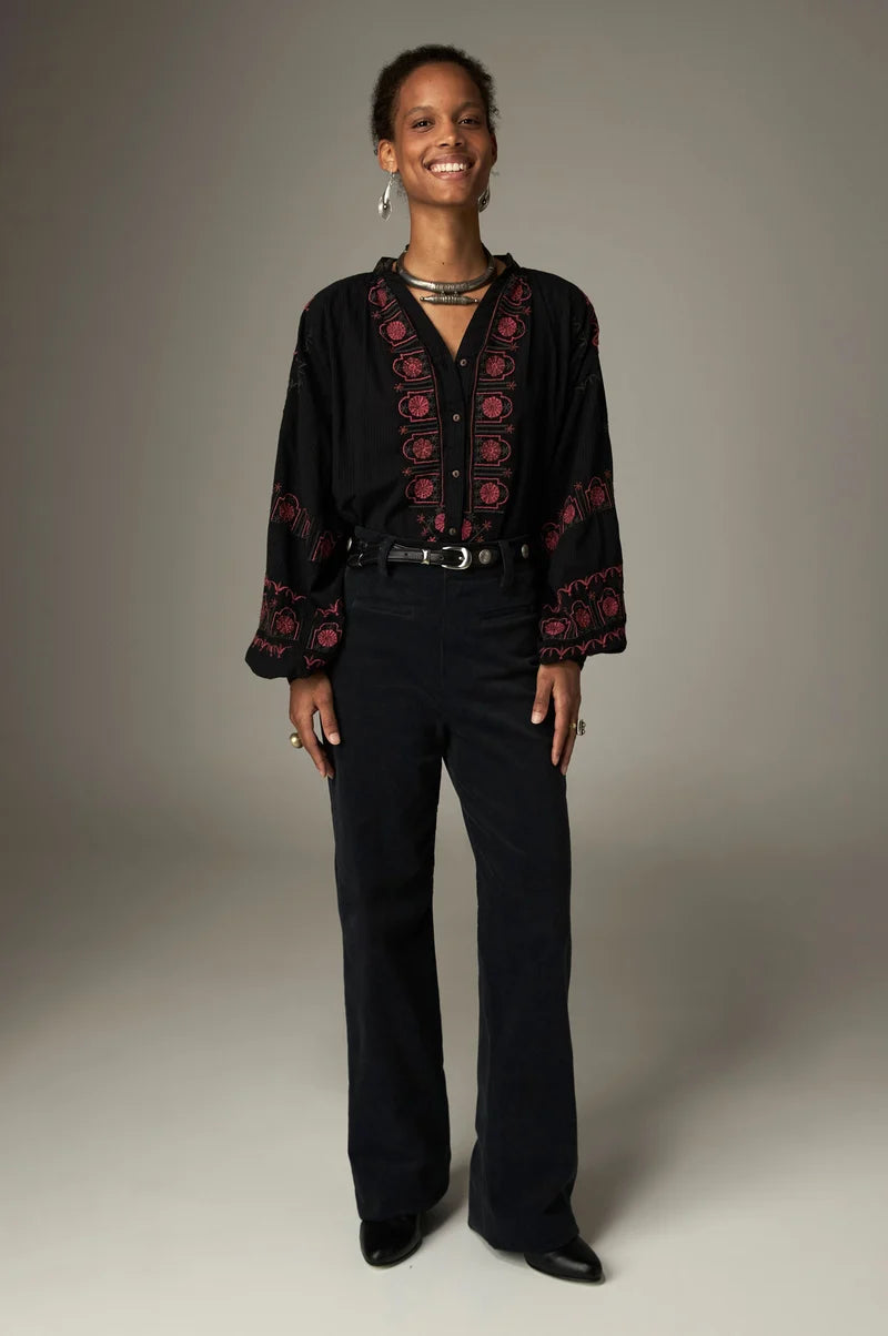 Davina Embroidered Blouse