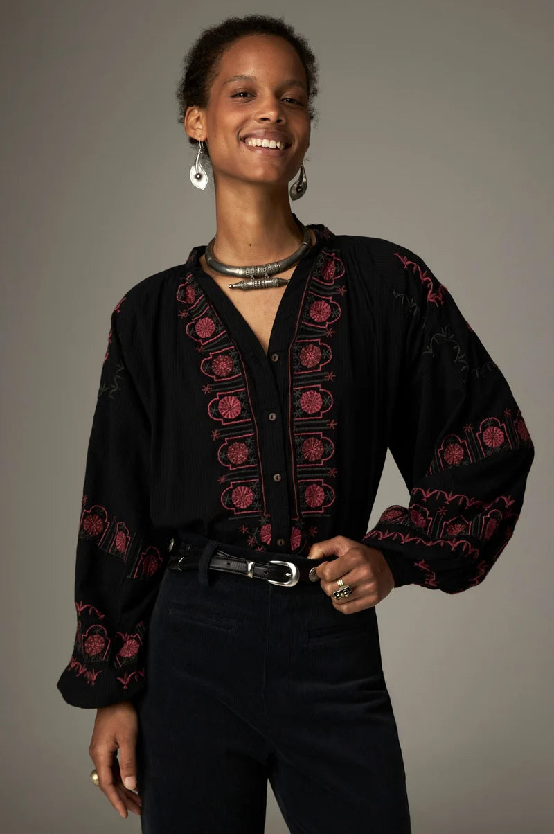 Davina Embroidered Blouse
