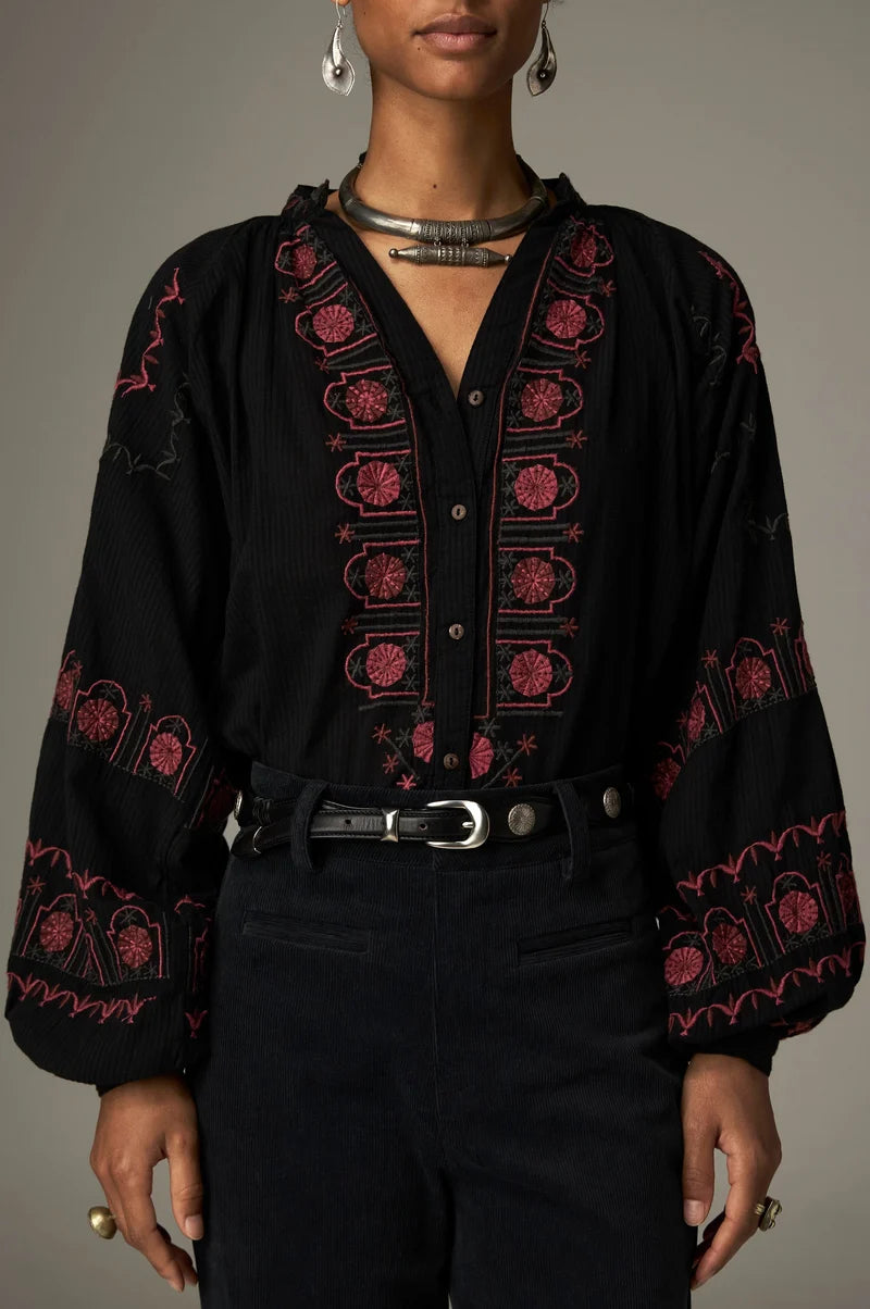 Davina Embroidered Blouse