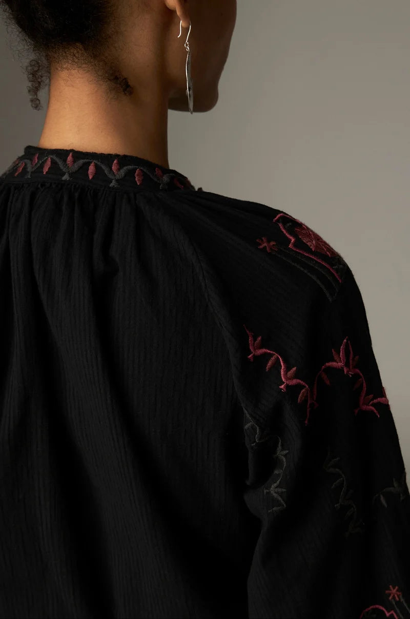 Davina Embroidered Blouse
