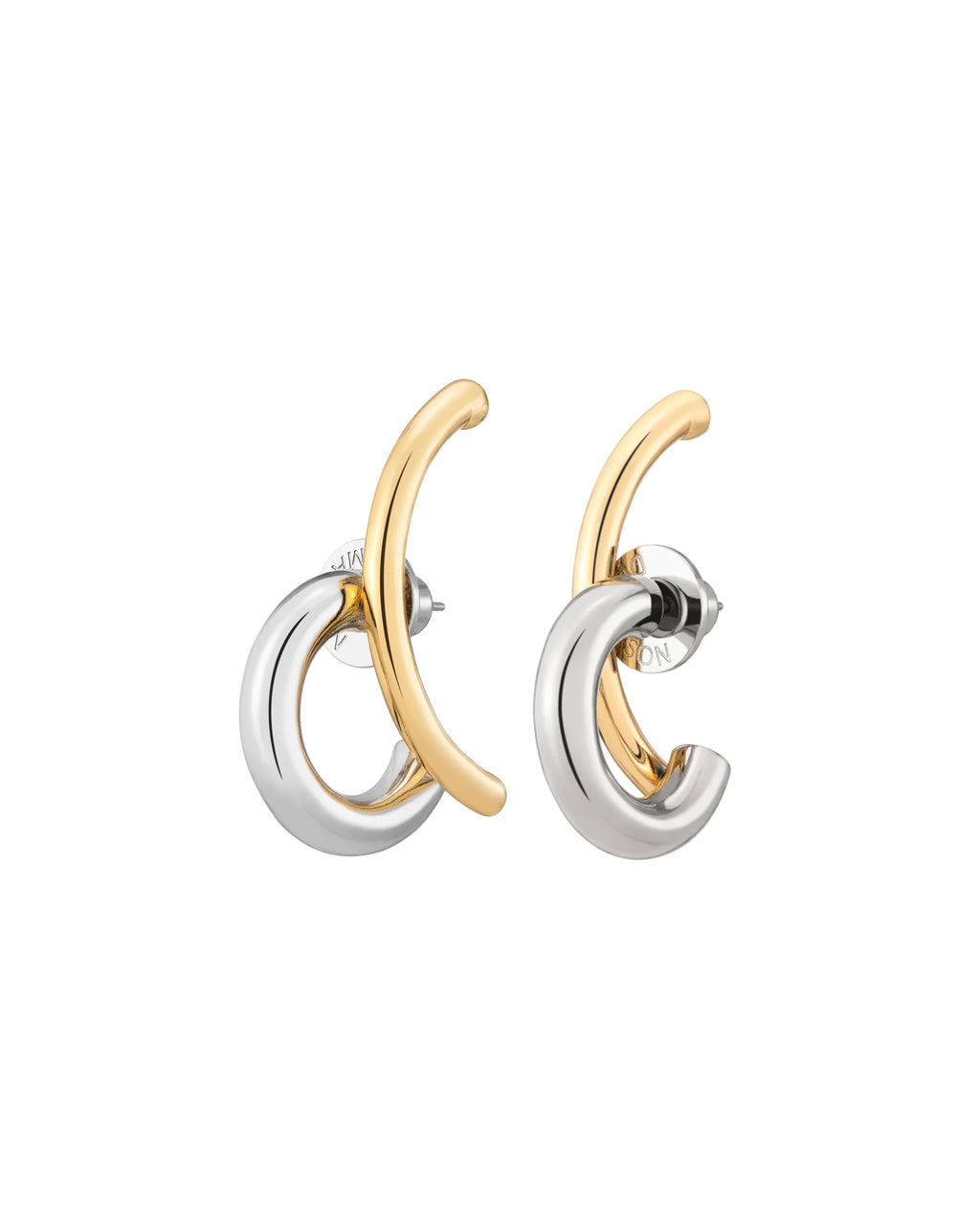 Marissa Adjustable Hoops Two-Tone