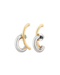 Marissa Adjustable Hoops Two-Tone