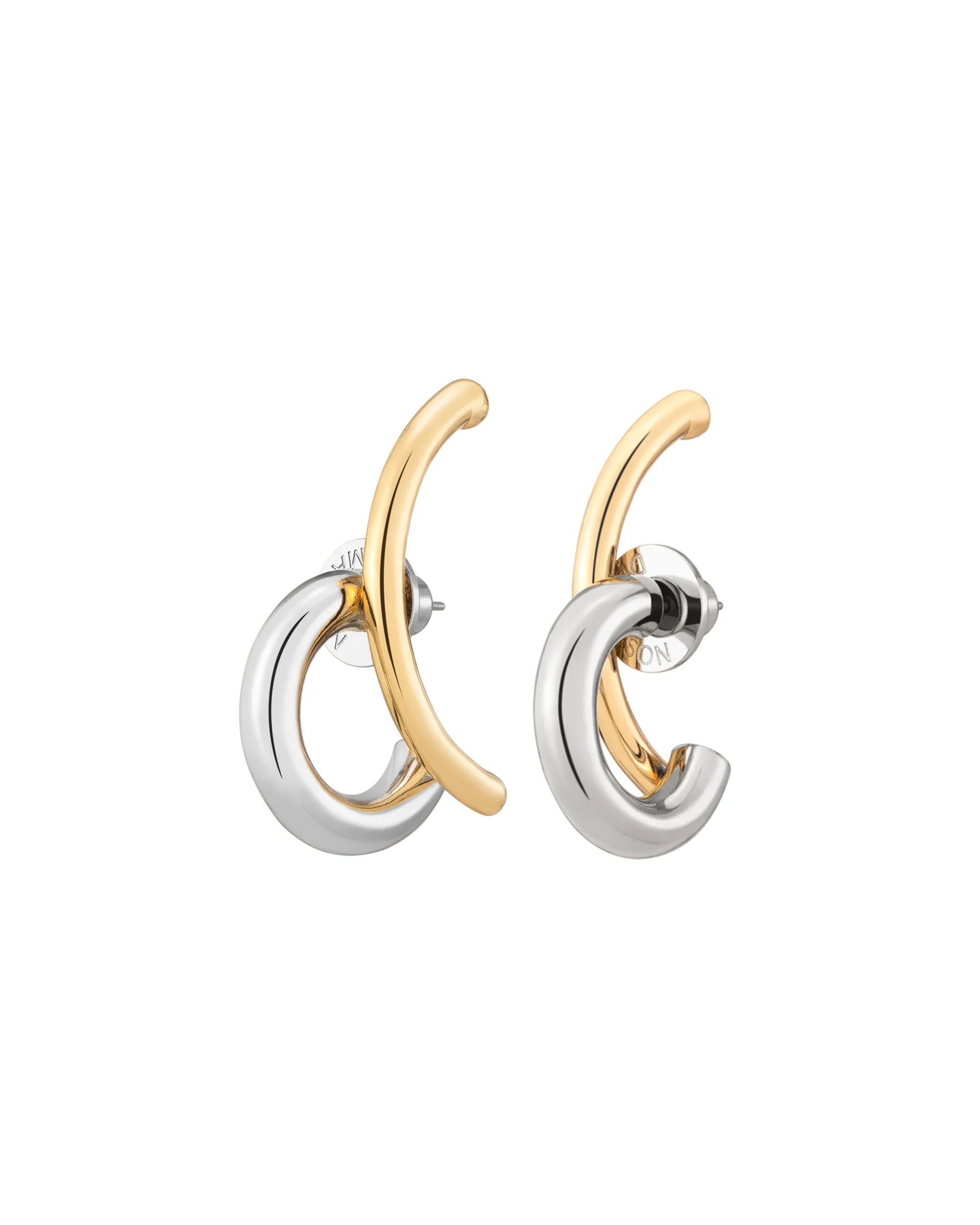 Marissa Adjustable Hoops Two-Tone