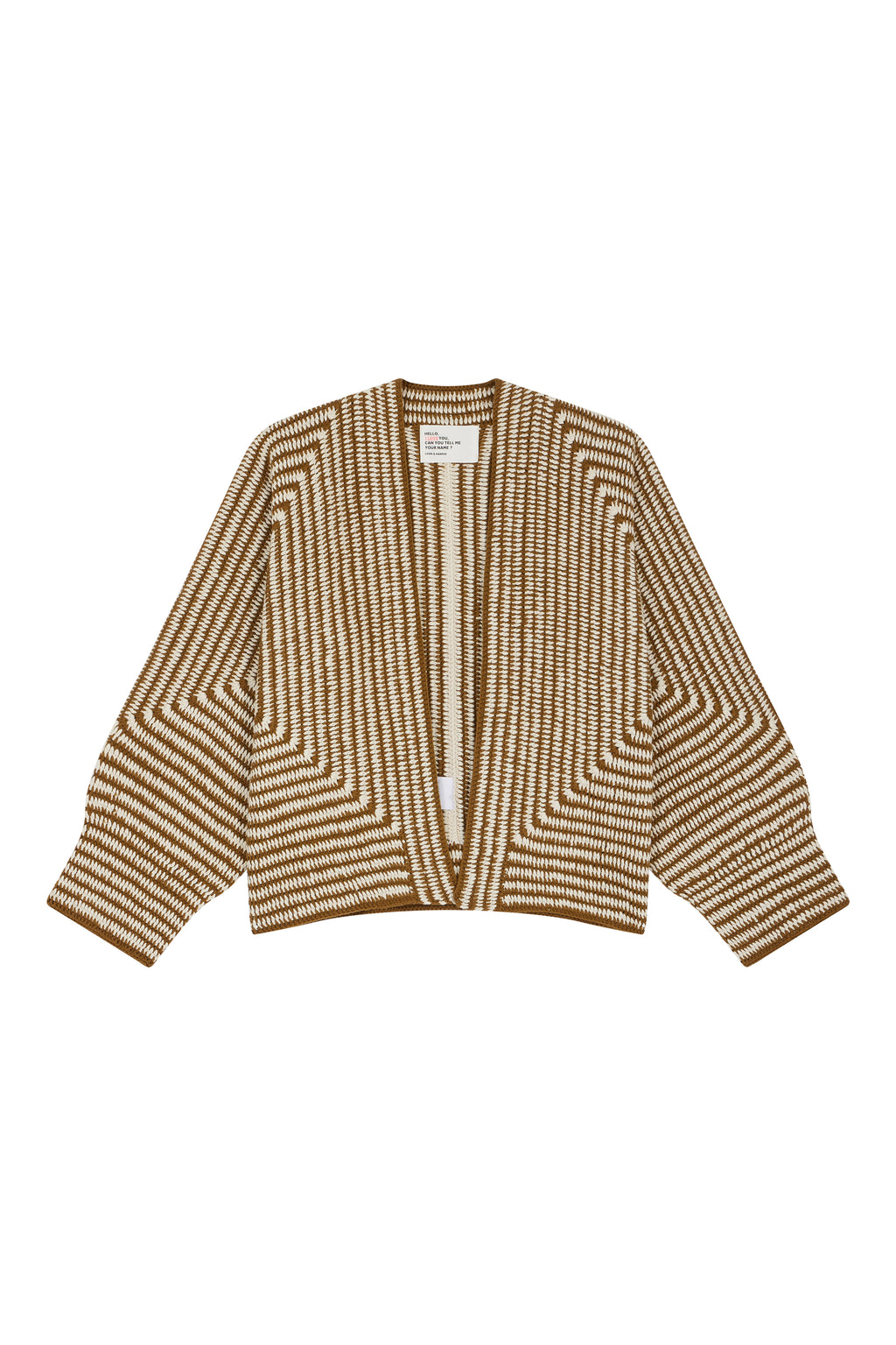 Marvela Handknit Sweater Jkt