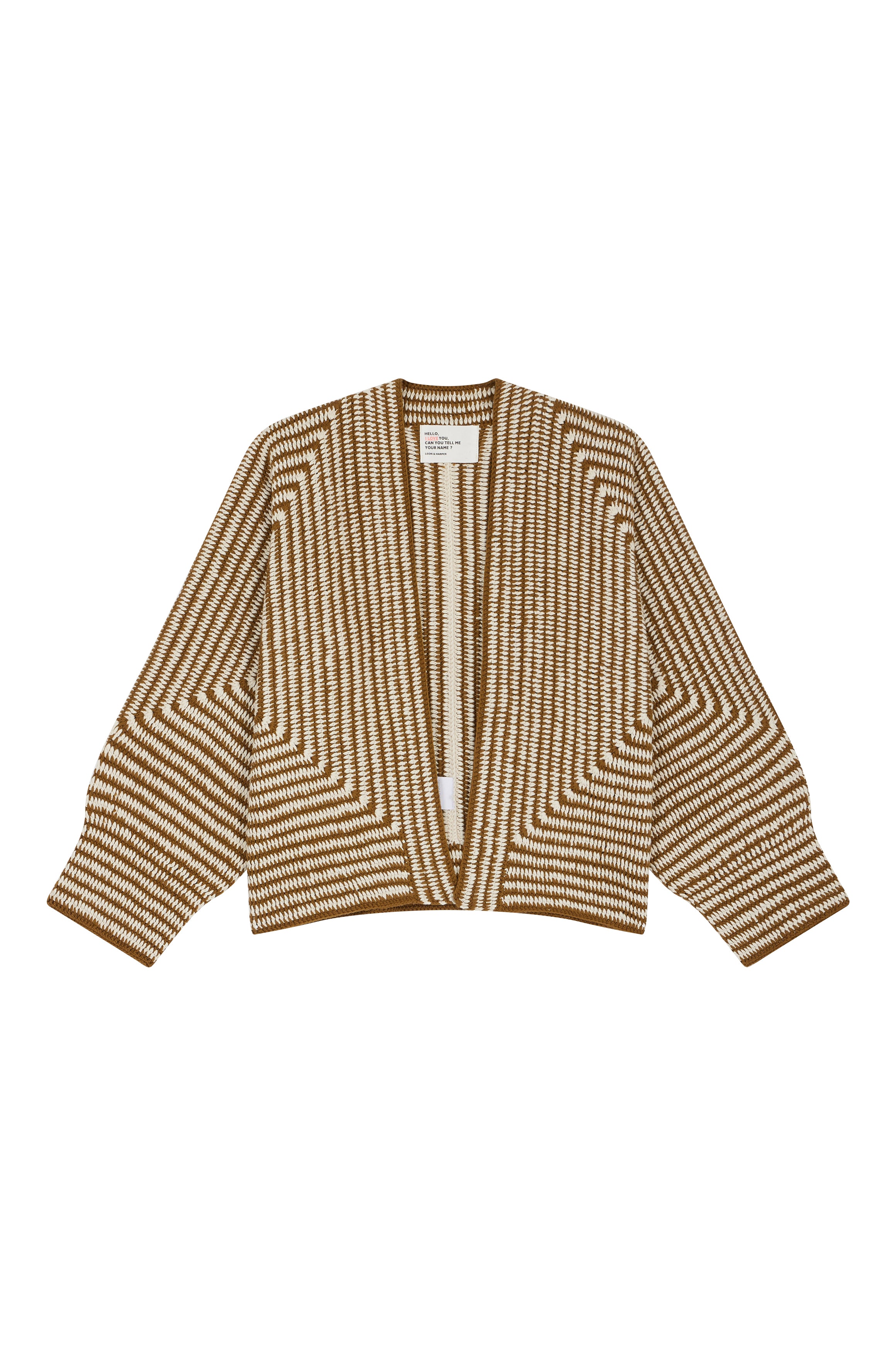 Marvela Handknit Sweater Jkt