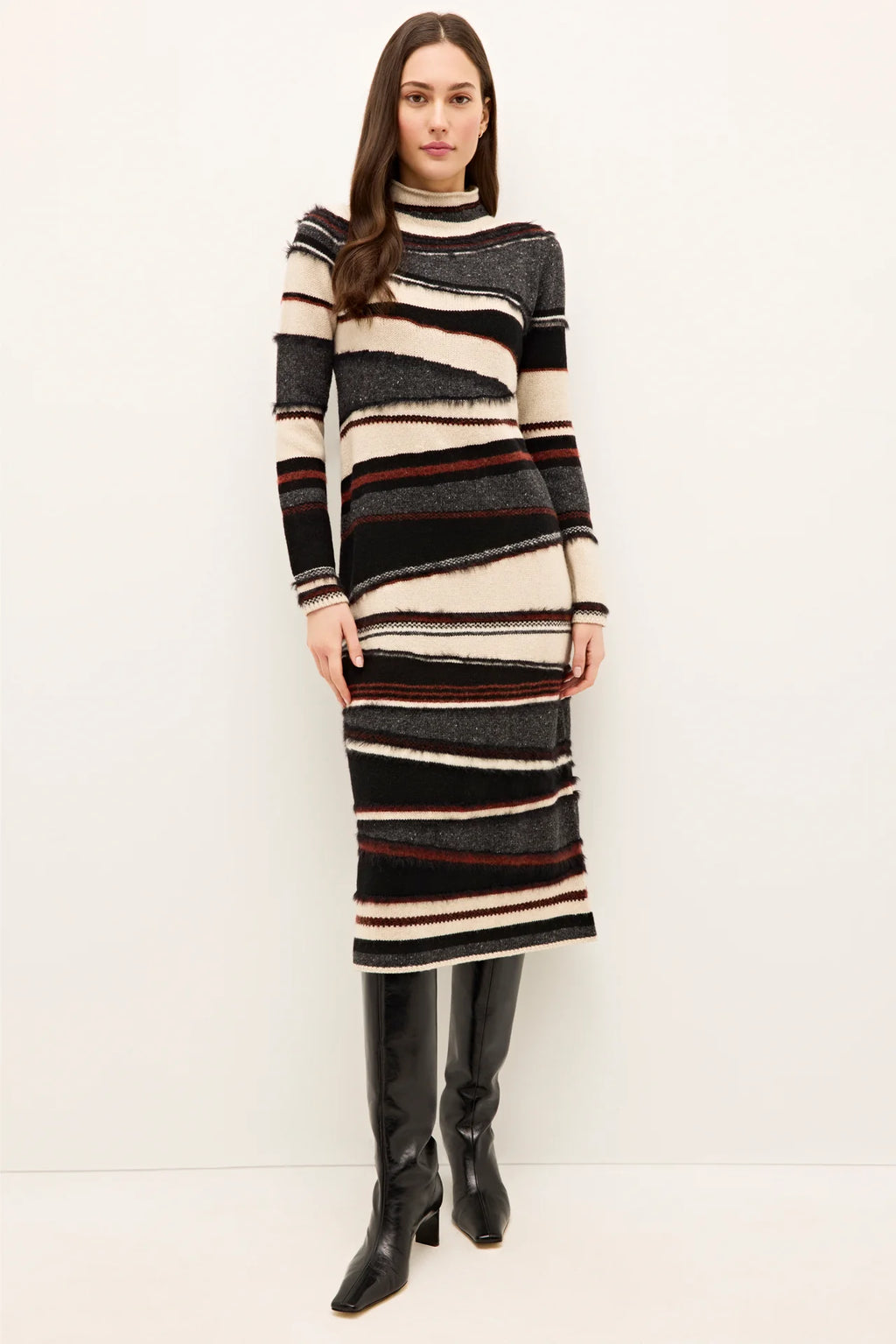 Tectonic Knit Dress