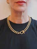 Brass Shackle Classic Necklace