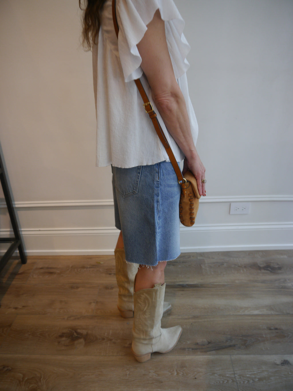 Charlotte Short | Long Barrel Bermuda Shorts