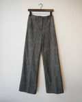 Grey Herringbone Stretch Pant