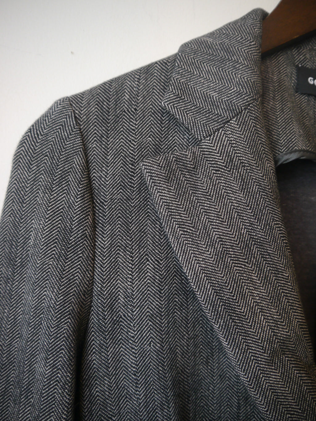 Grey Herringbone Jacket