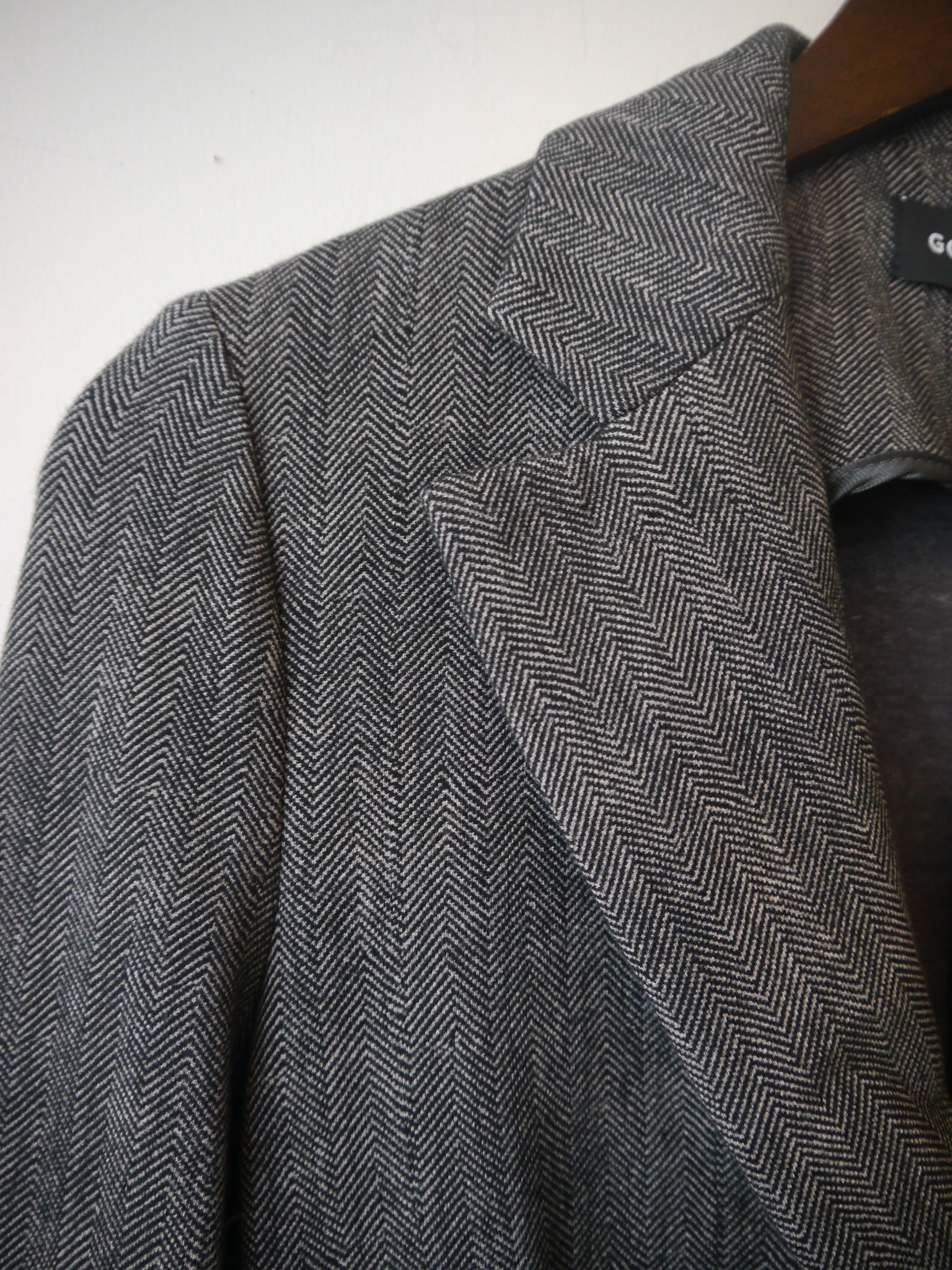 Grey Herringbone Jacket