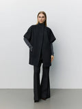 Cape 3/4 Sleeve Coat